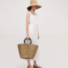 Women's Large Woven Beach Tote