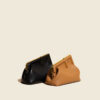 Women's Leather Irregular Clutch Bags