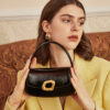 Women's Mini Top Handle Handbags with Crossbody Chains