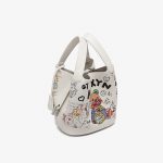 Women's Graffiti Clear Tote Bags with Pouch - ROMY TISA