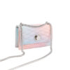 Women's Gradient Quilted Small Crossbody Bags with Chains
