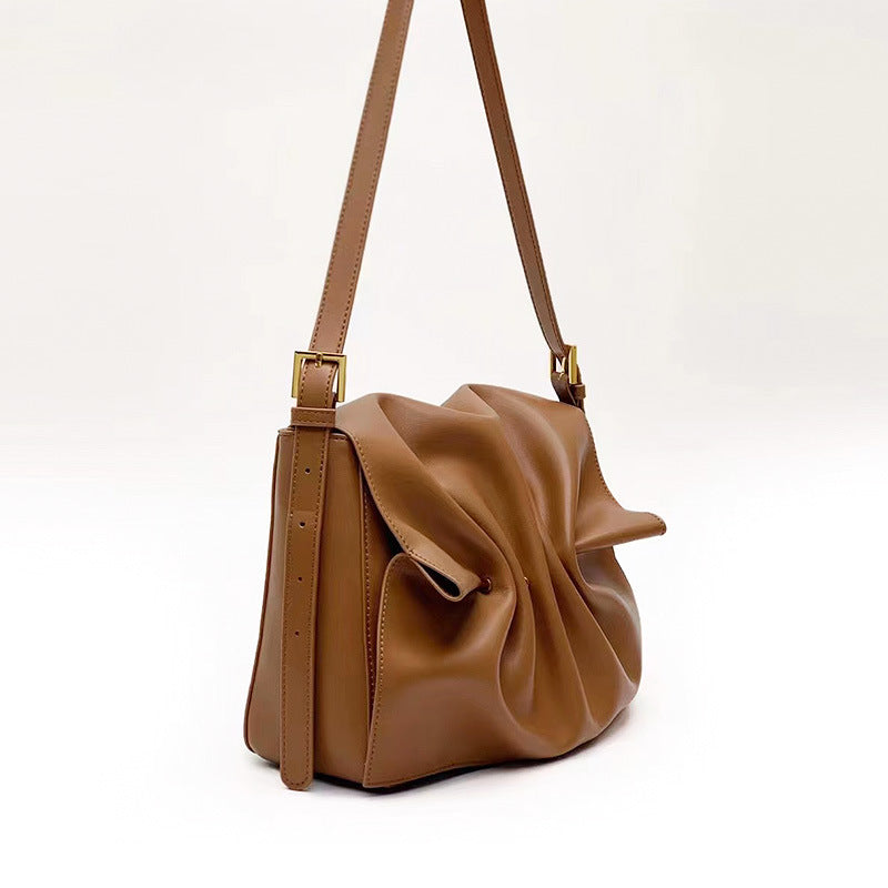 Women's Slouchy Genuine Leather Shoulder Bags