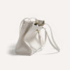 Women's Vegan Stone Grain Handbags with Interior Pouch