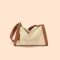 Women's Genuine Leather Minimal Shoulder Baguette Bags