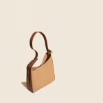 Irregular Two Tone Genuine Leather Tote Bags de la femme