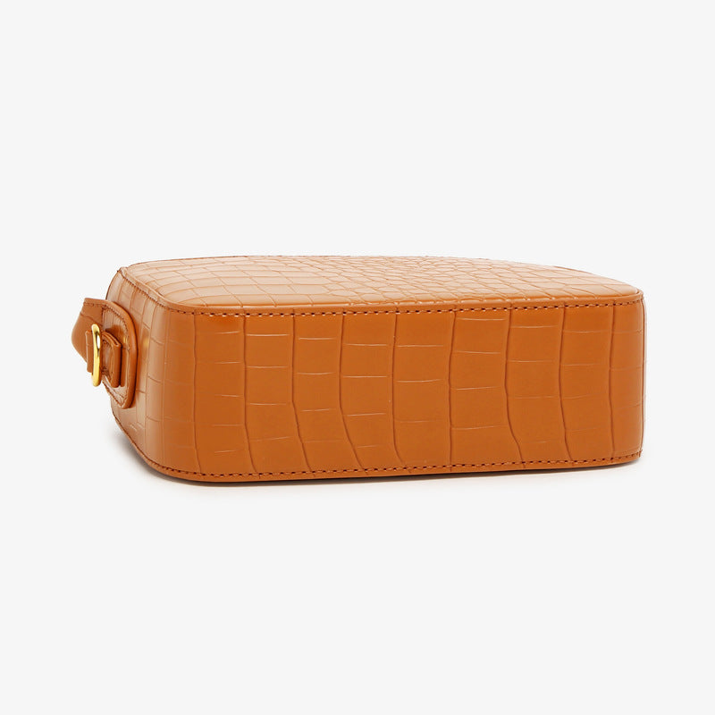Women's Croc Print Mini Handbags in Vegan Leather