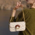 Gesteppte Mini Crossbody Tasche mit Schnalle für Frauen