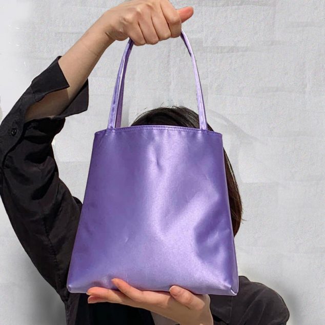 Women's Satin Silk Tote Bags
