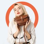 Sacs à bandoulière en cuir véritable pour femmes