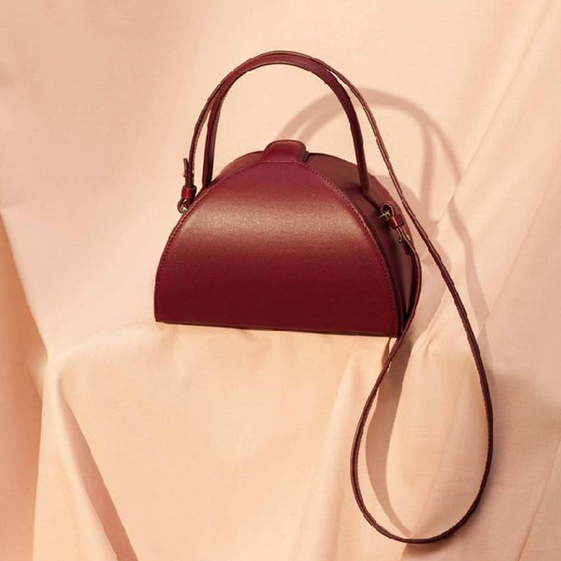 Women's Semicircle Handbags with Shoulder Strap