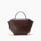Women's Crocodile Embossed Top Handle Flap Handbags