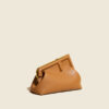 Women's Leather Irregular Clutch Bags