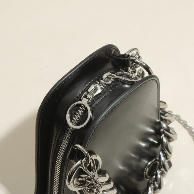 Women's Small Genuine Leather Chains Bags