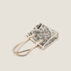 Women's Graffiti Clear Tote Bags with Pouch
