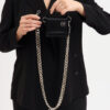 Women's Mini Chains Crossbody Bags in Black