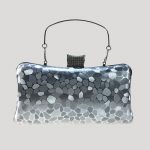 Pochettes de soirée pour femmes à motif de pierre