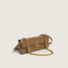 Women's Minimal Chains Baguette Bags in Vegan Leather