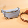 Women's Chains Genuine Leather Fanny Packs Waist Bags