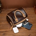 Women's Vintage Mini Crossbody Handbags in Genuine Leather