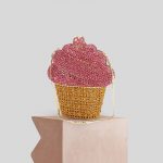 Pochette de soirée Rhinestones Cup of Ice Cream pour femmes