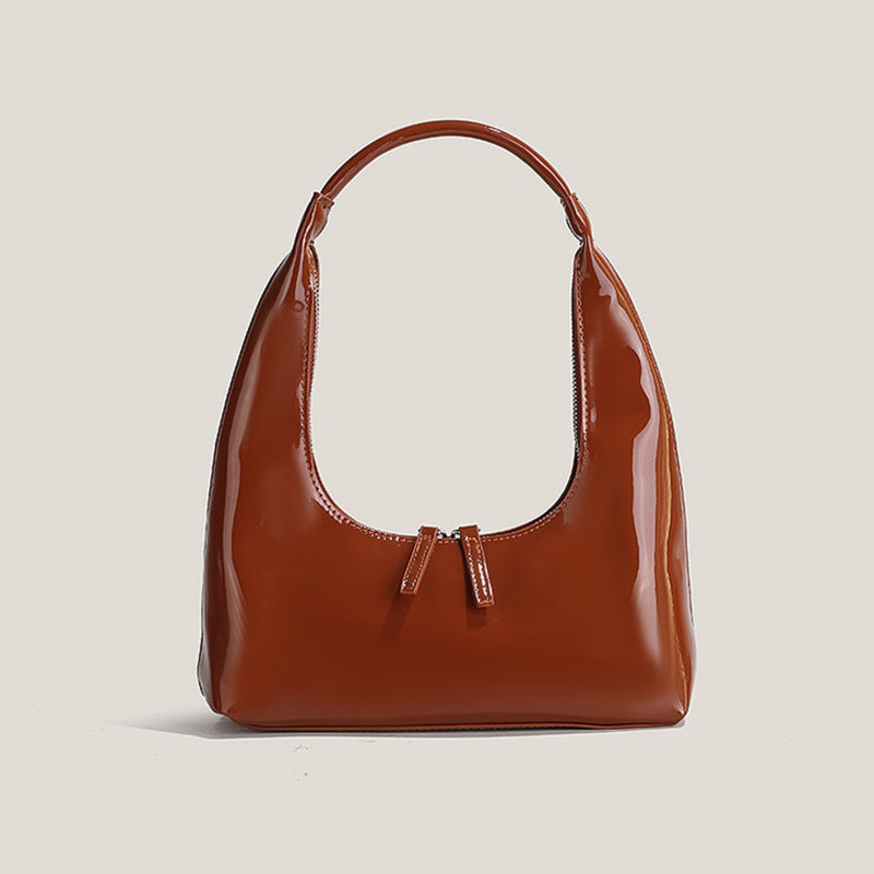 Buy SIBY Women Shoulder Bags Leather Underarm Bags With Wide Straps | Mini  Design Baguette Handbag For Girls | Shoulder Tote HandBag with Metal Lock  Online at desertcartINDIA