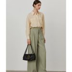 Sacs à main en cuir véritable avec boucles pour femmes