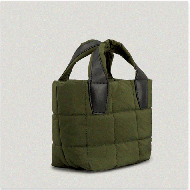 Women's Quilted Padded Puffer Bag