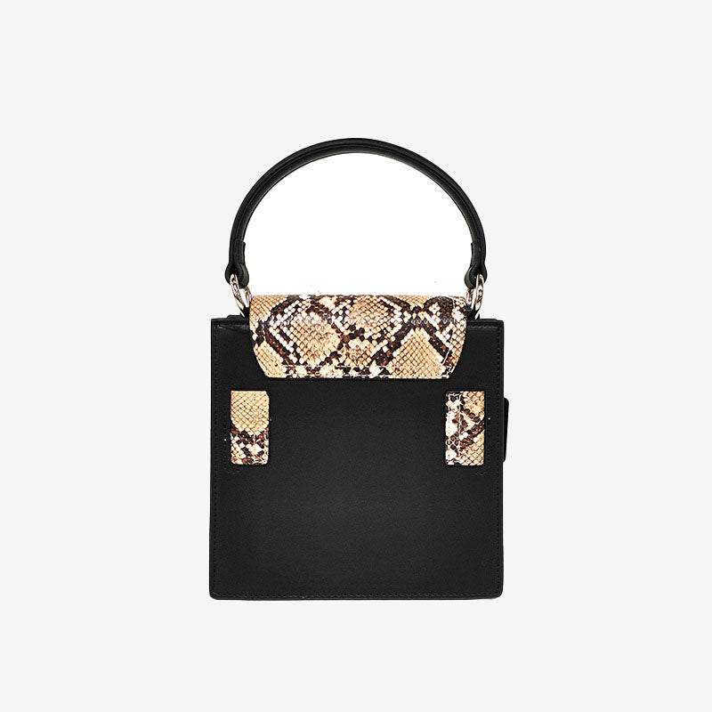 Women's Python Genuine Leather Handbags with Shoulder Strap