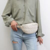 Women's Quilted Vegan Crossbody Waist Bags