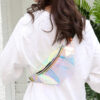 Women's Holographic Clear PVC Fanny Packs