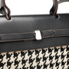 Women's Houndstooth Top Handle Shoulder Bags