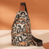 Women's Leopard Print Plus Size Crossbody Sling Bags