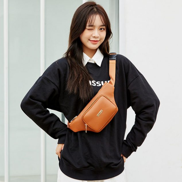 Women's Minimal Multi-pockets Cross body Fanny Packs