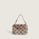 Women's Furry Printed Handbags