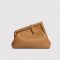 Women's Leather Irregular Clutch Bags