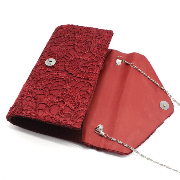 Women's Lace Envolope Evening Clutch Bags Bridal Bags