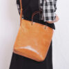 Women's Genuine Leather Shopper Tote Bags with Shoulder Strap