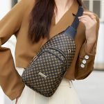 Bedruckte Multi-Taschen Crossbody Umhängetaschen für Frauen