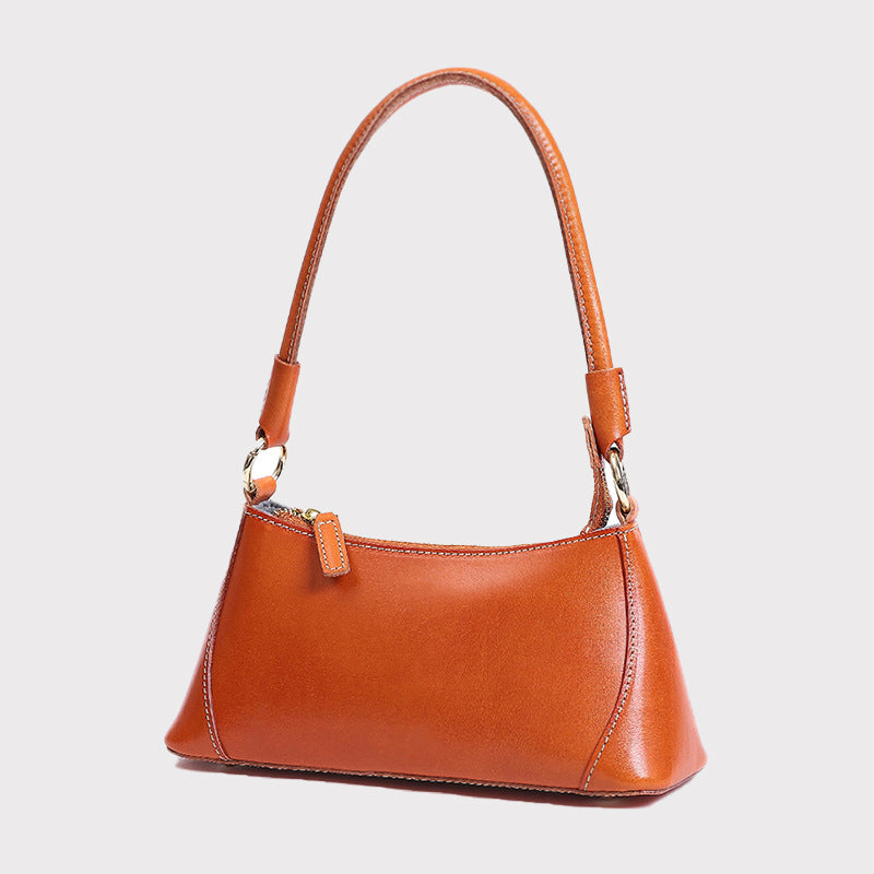 Women's Leather Minimal Baguette Bags