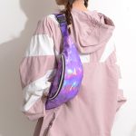 Sacs de ceinture à pochettes holographiques pour femmes
