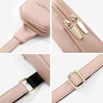 Women's One Strap Crossbody Sling Taschen aus Veganem Leder