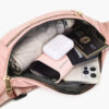 Women's Double Zippers Waist Fanny Packs in Polyester