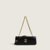 Women's Minimal Chains Baguette Bags in Vegan Leather