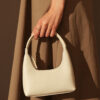 Women's Small Genuine Leather Hobo Baguette Bags