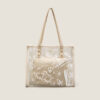 Women's Graffiti Clear Tote Bags with Pouch