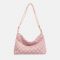 Women's Checker Hobo Baguette Bags