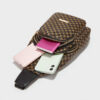 Women's Printed Multi-Pockets Crossbody Sling Bags