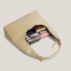 Women's Hobo Baguette Shoulder Bags in Vegan Patent Leather