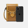 Women's Horsebit Croc Print Mini Crossbosy Bags