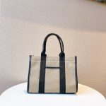 Women's Canvas Tow Tone Tote Bags